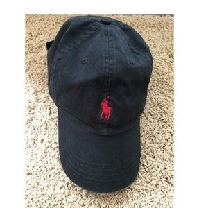 Black Polo Ralph Lauren ball cap